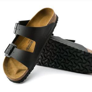 Birkenstock Arizona Birko-Flor Black Sandals 39